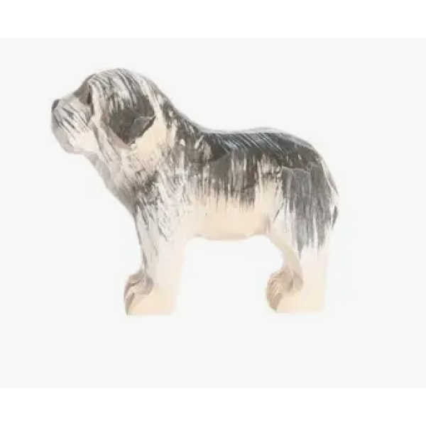 Hund, Nelly - dyrefigur i tre