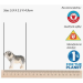Hund, Nelly - dyrefigur i tre