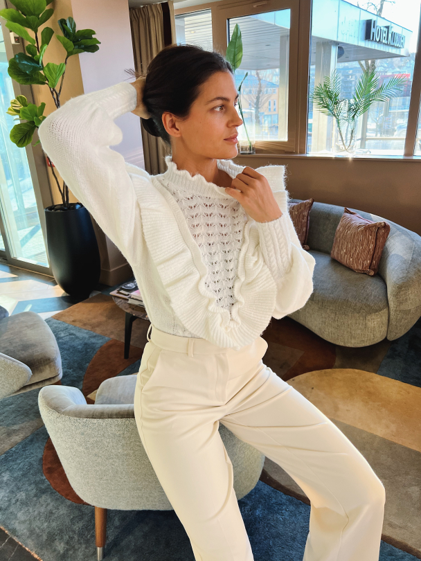 Bistra Knit Pullover - Birch - Image 3