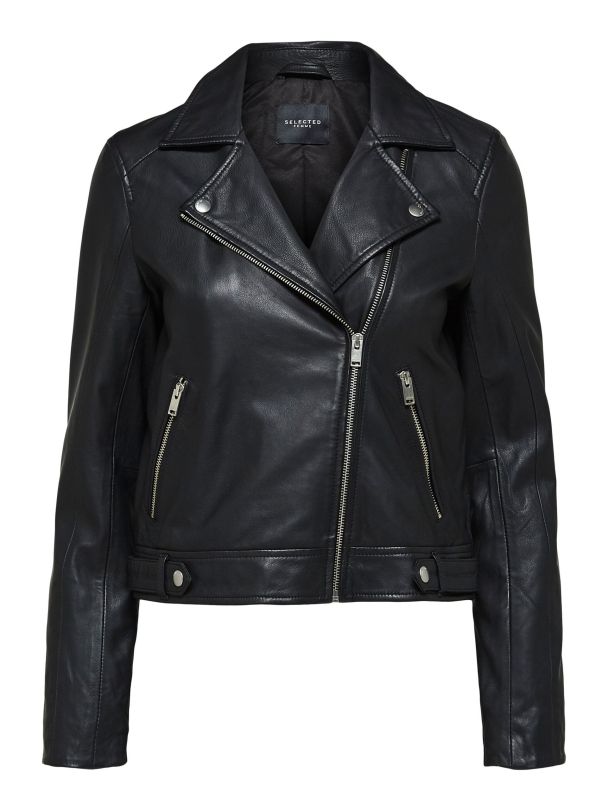SELECTED FEMME Katie Leather Jacket - Image 1