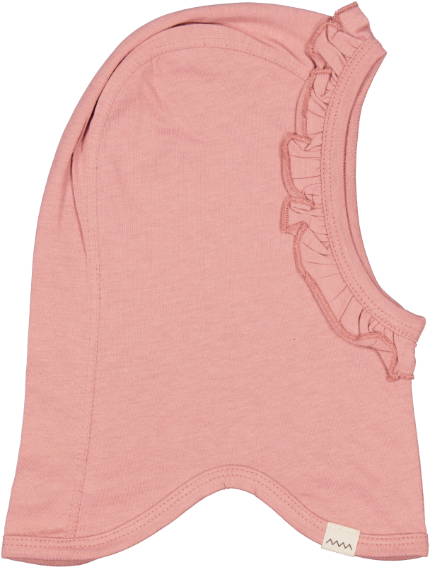 Balaclava Frill Modal - Rose Parfait