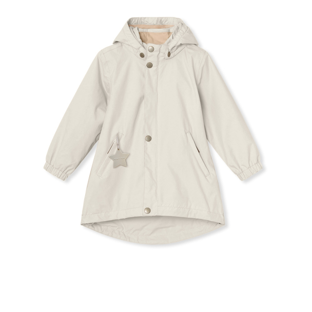 MINI A TURE | VIVICA Jakke Fleece - White Swan - Image 1