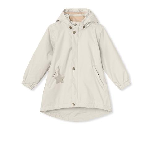 MINI A TURE - VIVICA JAKKE FLEECE WHITE SWAN