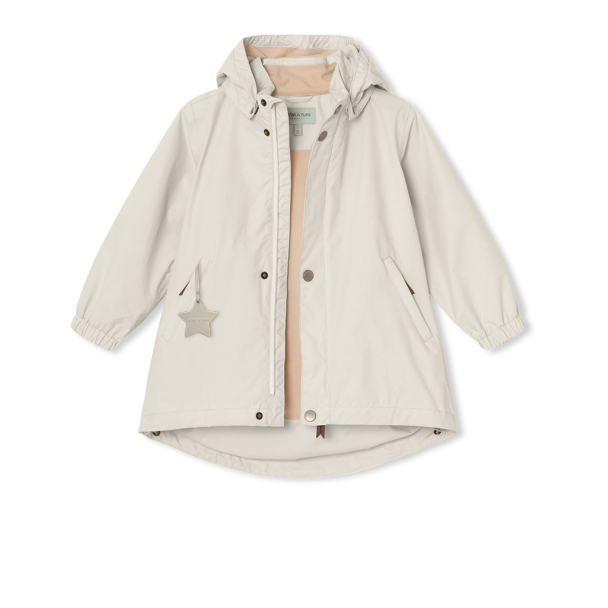 MINI A TURE | VIVICA Jakke Fleece - White Swan - Image 3
