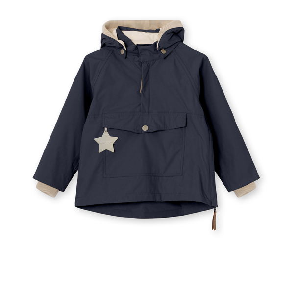 MINI A TURE | VITO Anorakk Fleece - Ombre Blue - Image 1