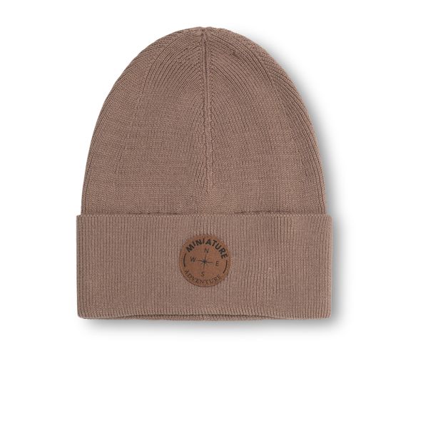 MINI A TURE - BOJE BEANIE COTTON BROWNIE