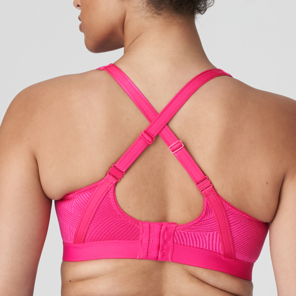 The Game sports bra, electric pink - Image 3