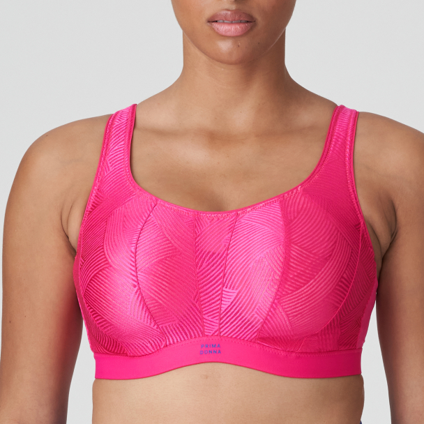 The Game sports bra, electric pink - Image 4