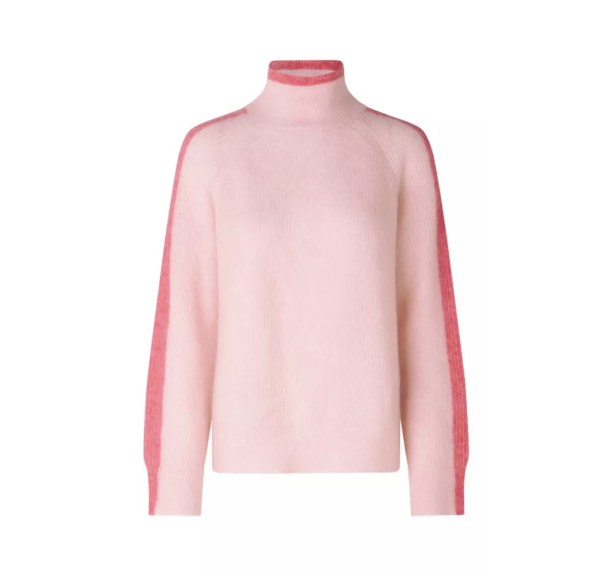 Pikali Knit T-Neck - Quartz Pink  - Image 2