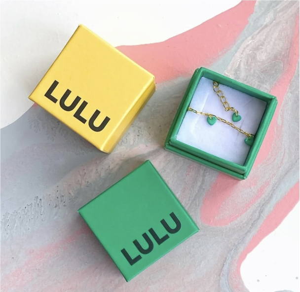 Love U Bracelet Golden Plated - Green - Image 2