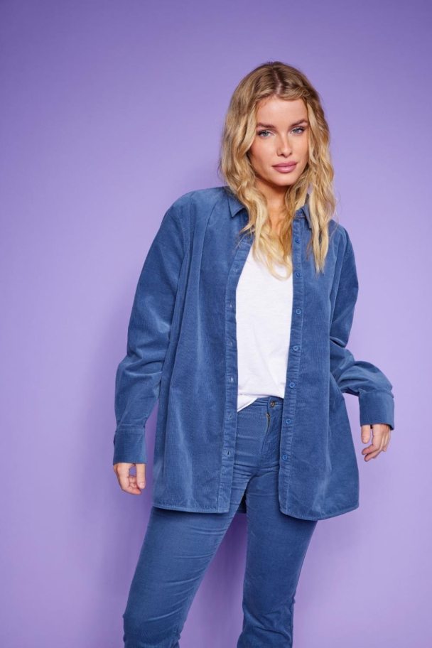 LINE OF OSLO Drew Cord Blouse - Image 2