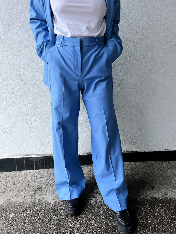 Eliana Wide Pant - Ultramarine - Image 6