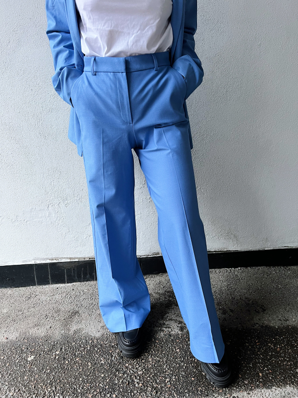 Eliana Wide Pant - Ultramarine - Image 1