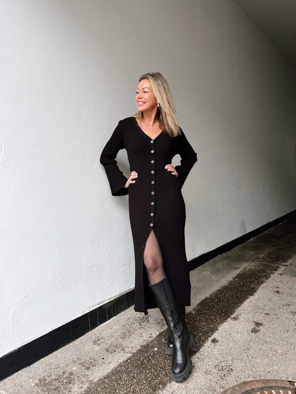 Adalea Dress - Black  - Image 4