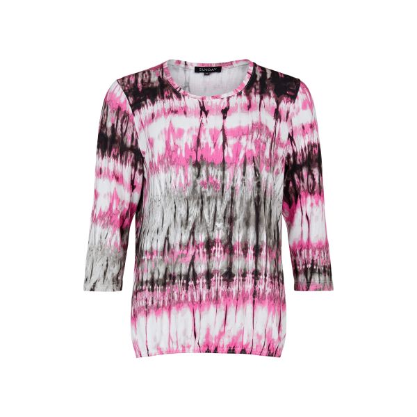 SUNDAY pink/black TOP 131-6598-6785-0