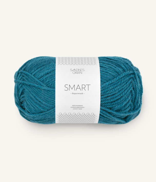 Smart 6545 Petrol - Sandnes Garn