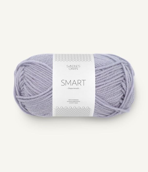 Smart 4631 Støvet Lilla - Sandnes Garn