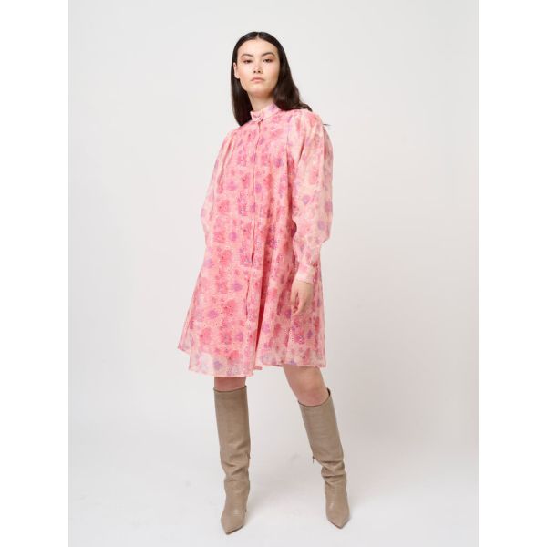 Hyssop Philina Dress - Pink Print 