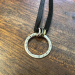 BJØRG - Leather Necklace w. BJØRG-pendant