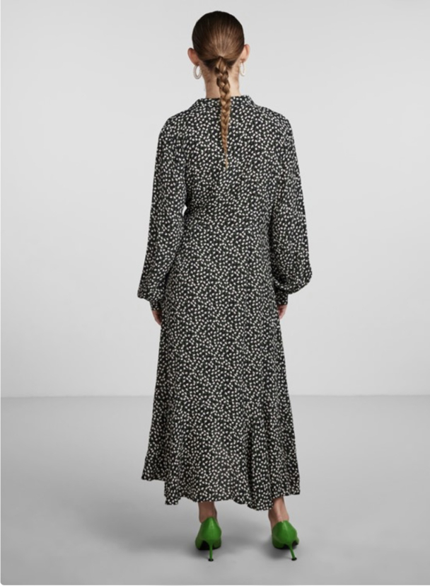 Ditsy V Neck Wrap Dress - AOP Ditsy - Image 4