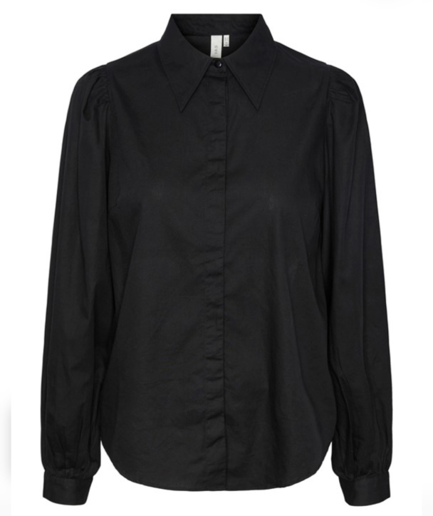 Polly Shirt - Black  - Image 2