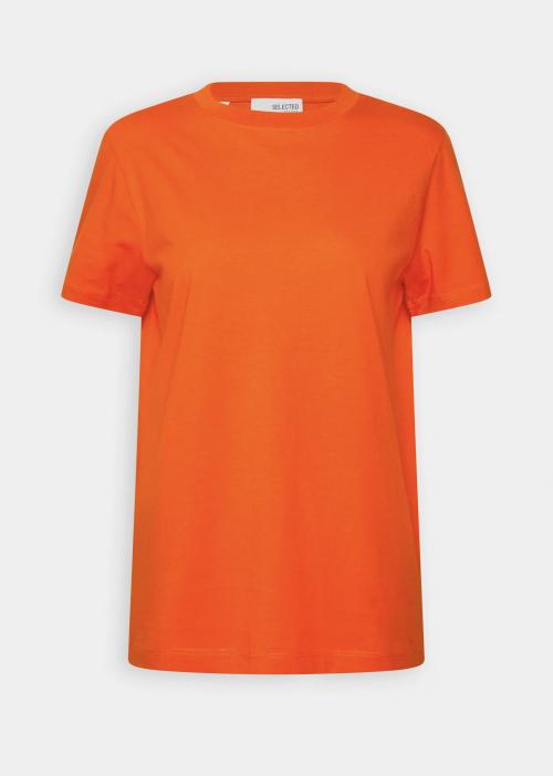 Myessential O-Neck Tee - Orangeade