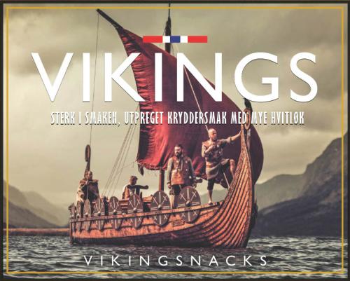 Vikingpølse SKIVET Vikingsnacks 50 g