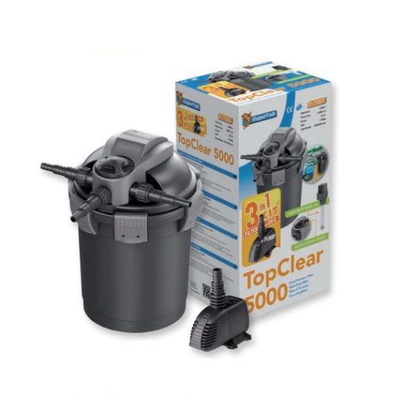 Topclear 5000 filtersett med pumpe og UV-C
