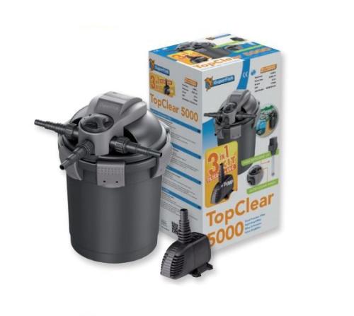 Topclear 5000 filtersett med pumpe og UV-C