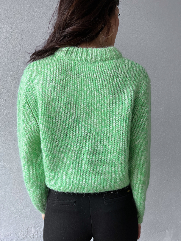Suanne Knit O-Neck - Absinthe Green - Image 4