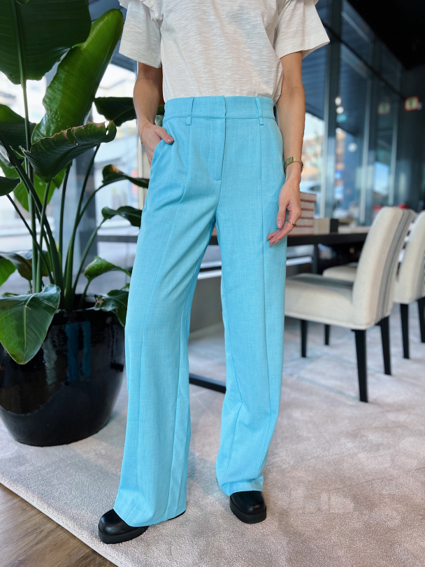 Komio Wide Pant - Blue Topaz - Image 1