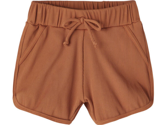 Lil' Atelier - Badeshorts, Mocha Bisque