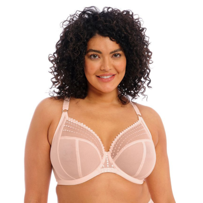 Matilda plunge bra, pearl blush