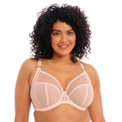 'Matilda' plunge bra, pearl blush