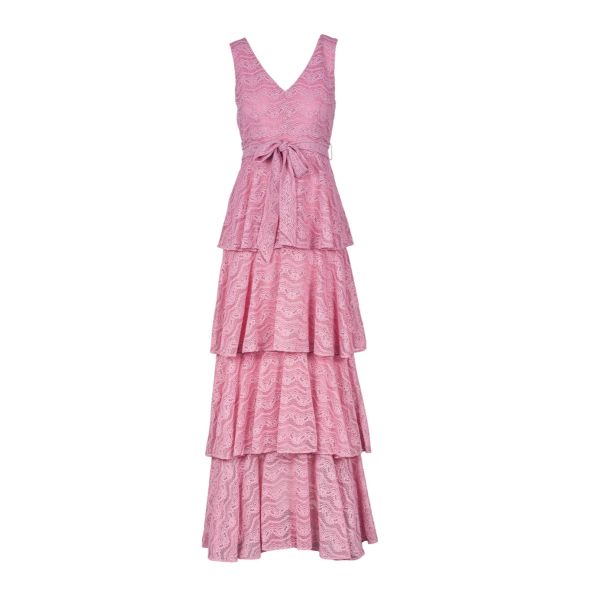 Angel Maxi Dress - Pink 