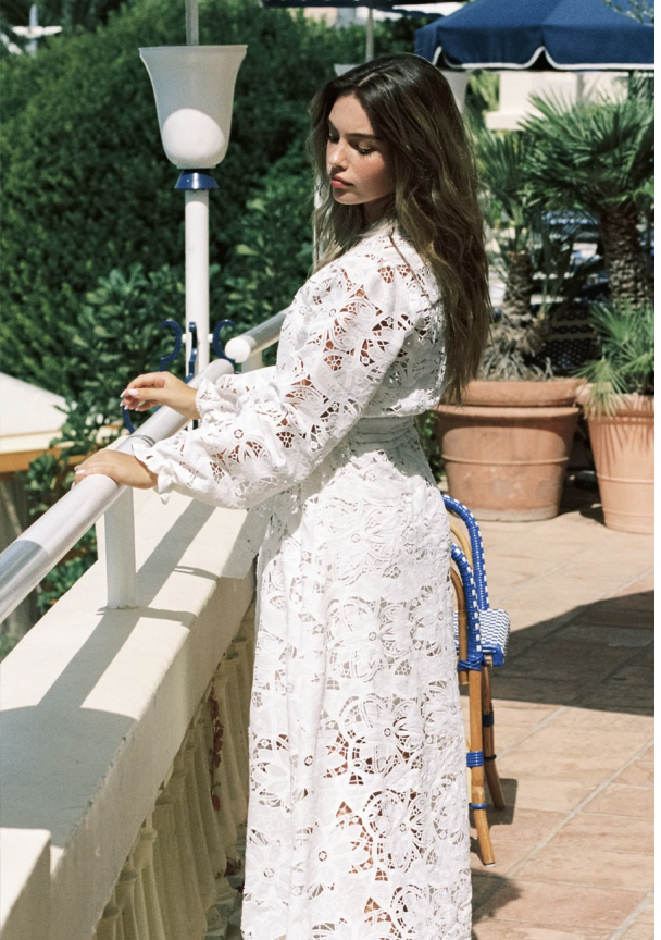 Lenna Maxi Dress - White  - Image 5