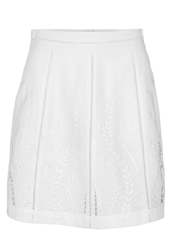 Alix Skirt - White  - Image 4