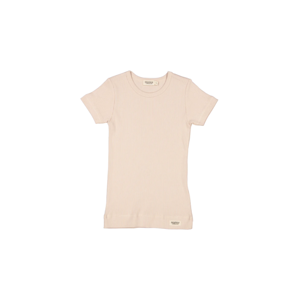 Plain Tee SS, T-shirt - Rose moon