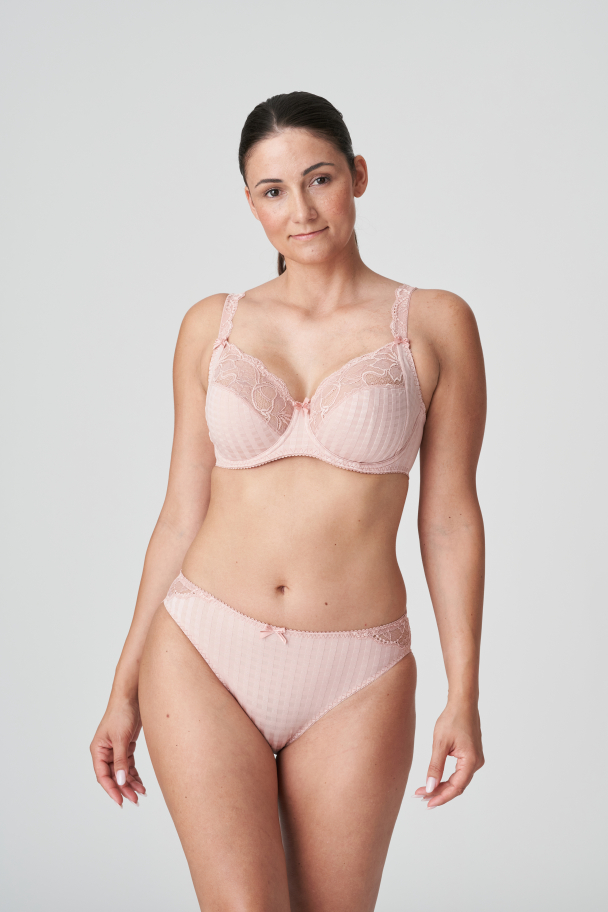 Madison underwired bra, powder rose - Image 5