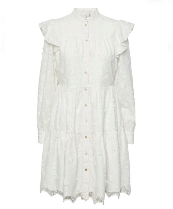 Luppa Shirt Dress - Star White  - Image 5