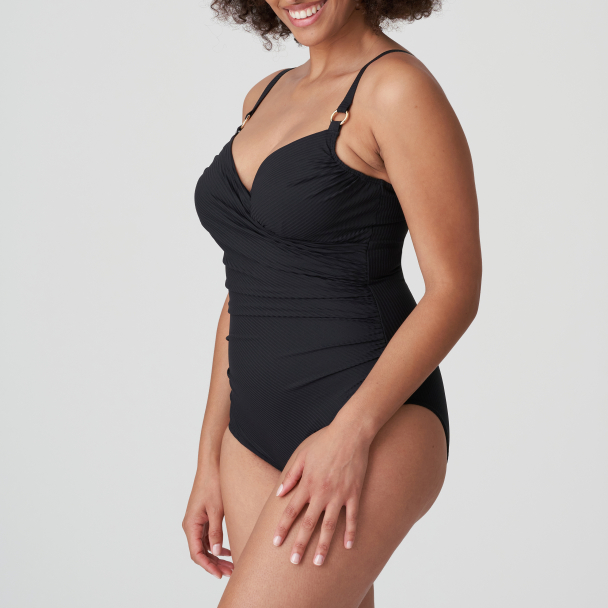 Sahara swimsuit control, black - Image 3