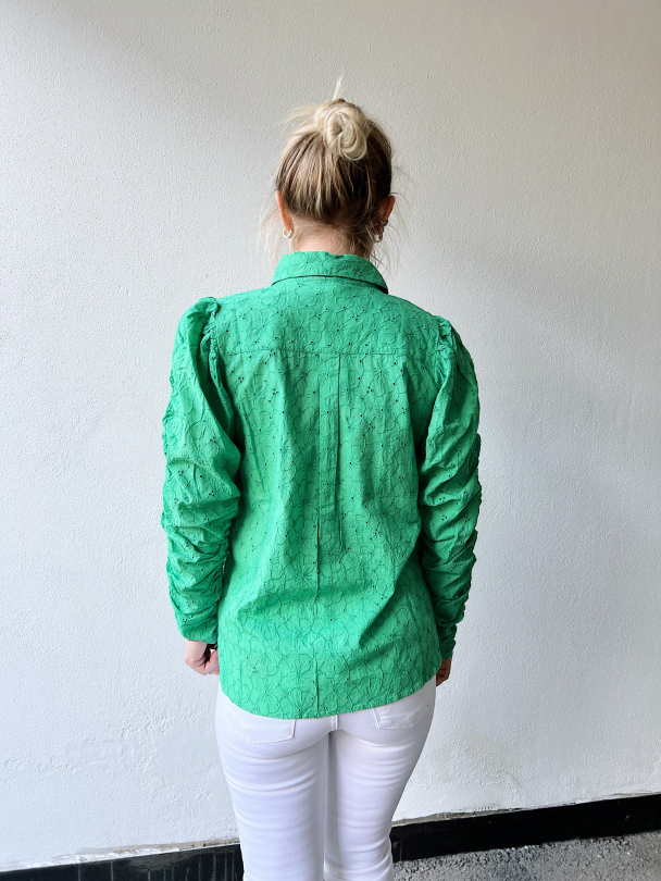 Tina Blouse - Ivy Green - Image 4