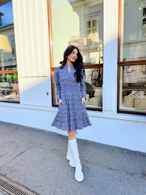 Billie Dress - Persian Blue - Image 8
