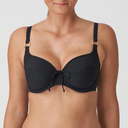 'Sahara' wire bikini top, black