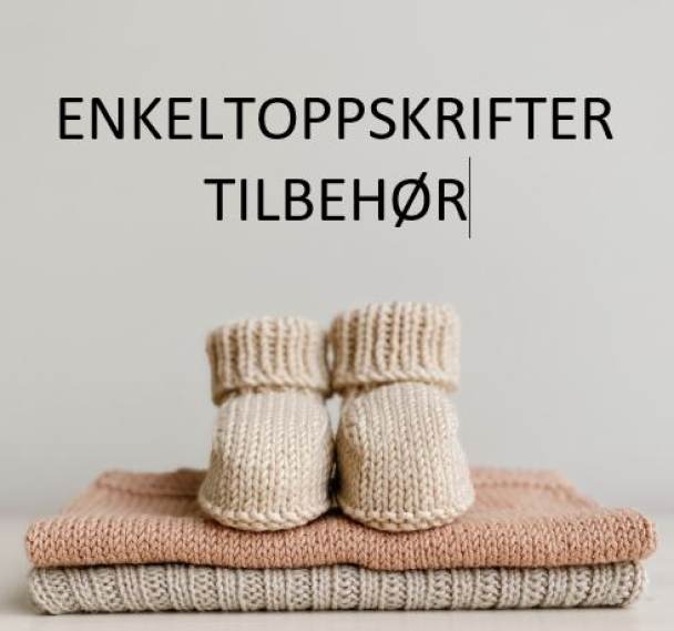 Mønster - enkeltoppskrift - 45,00