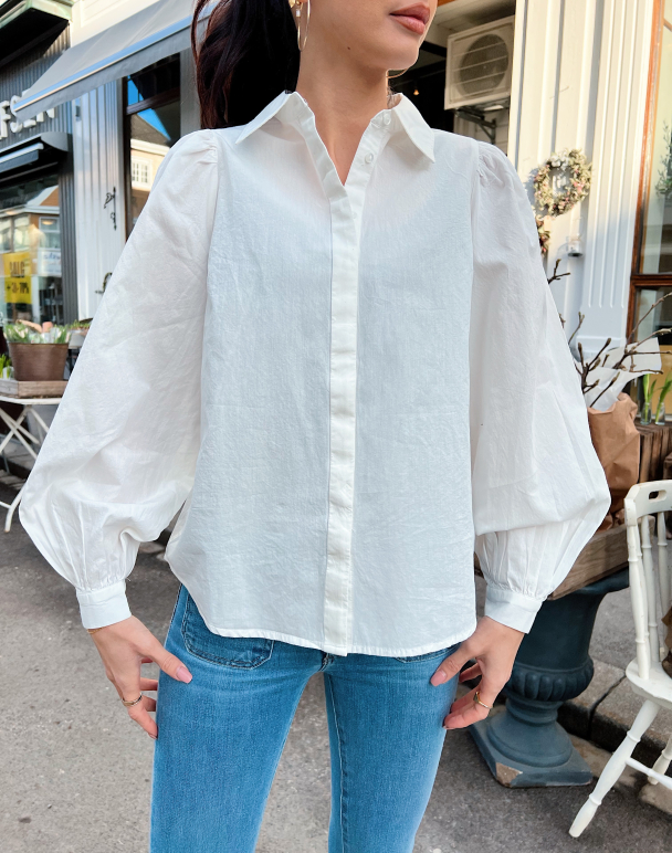 Polly Shirt - Star White  - Image 1