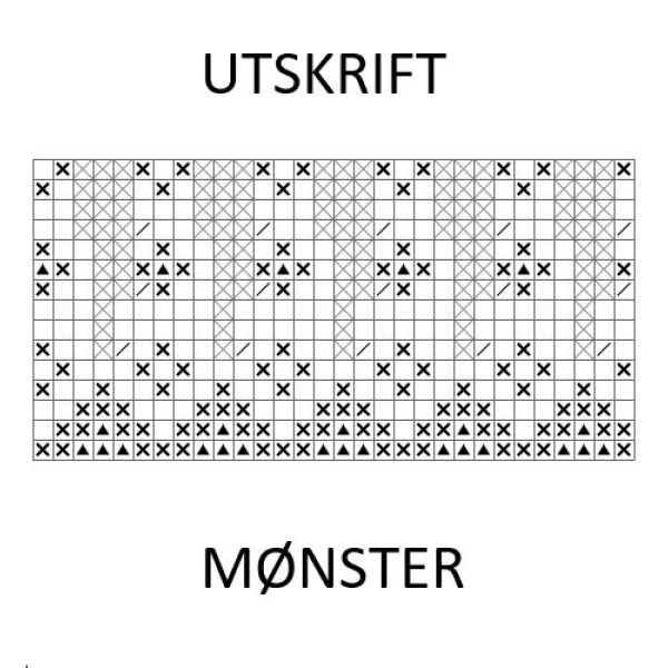 Mønster - utskrift 