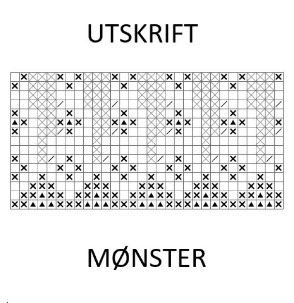 Mønster - utskrift 