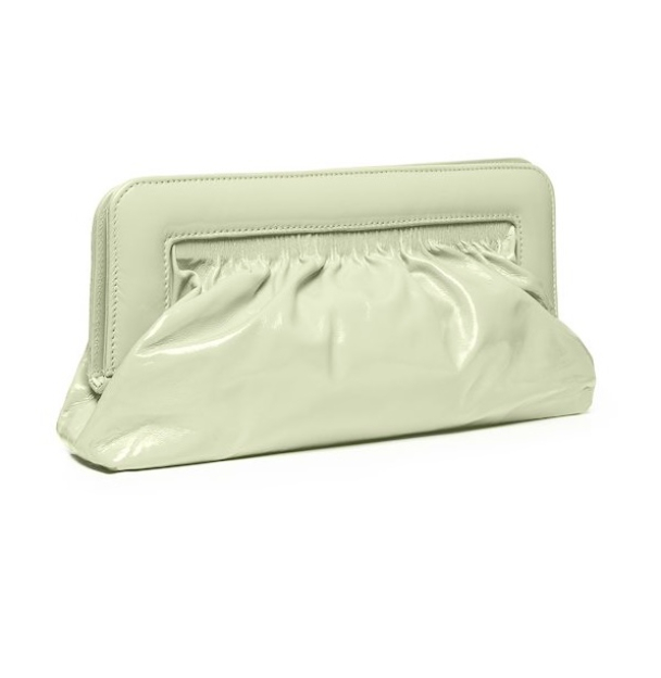 Velda Midi Patent Clutch - Hay  - Image 1