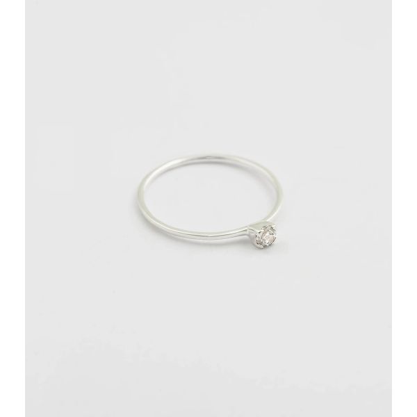 Tiny Princess ring Silver